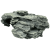 Jaskinia grey granite z żywicy M
