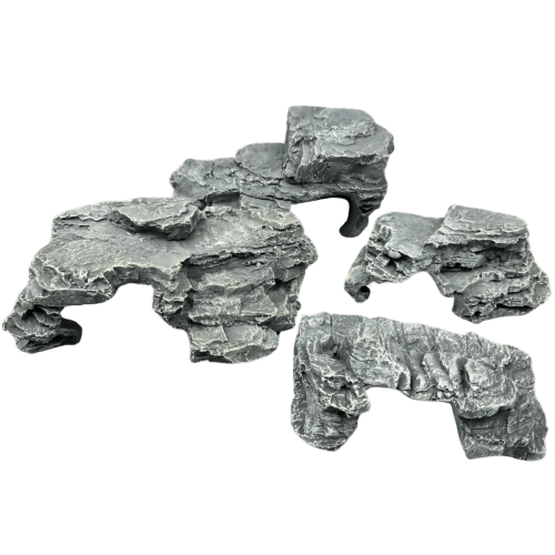 Jaskinia grey granite z żywicy S